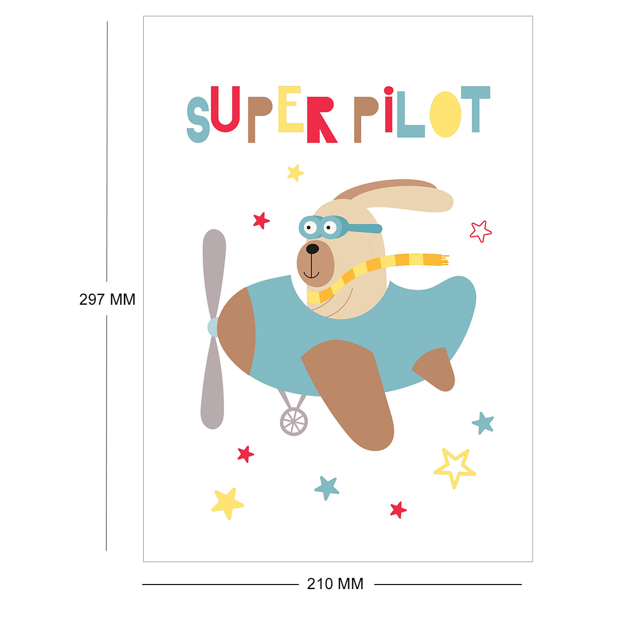 Set Of 6 Fun Kids Transport Art Prints