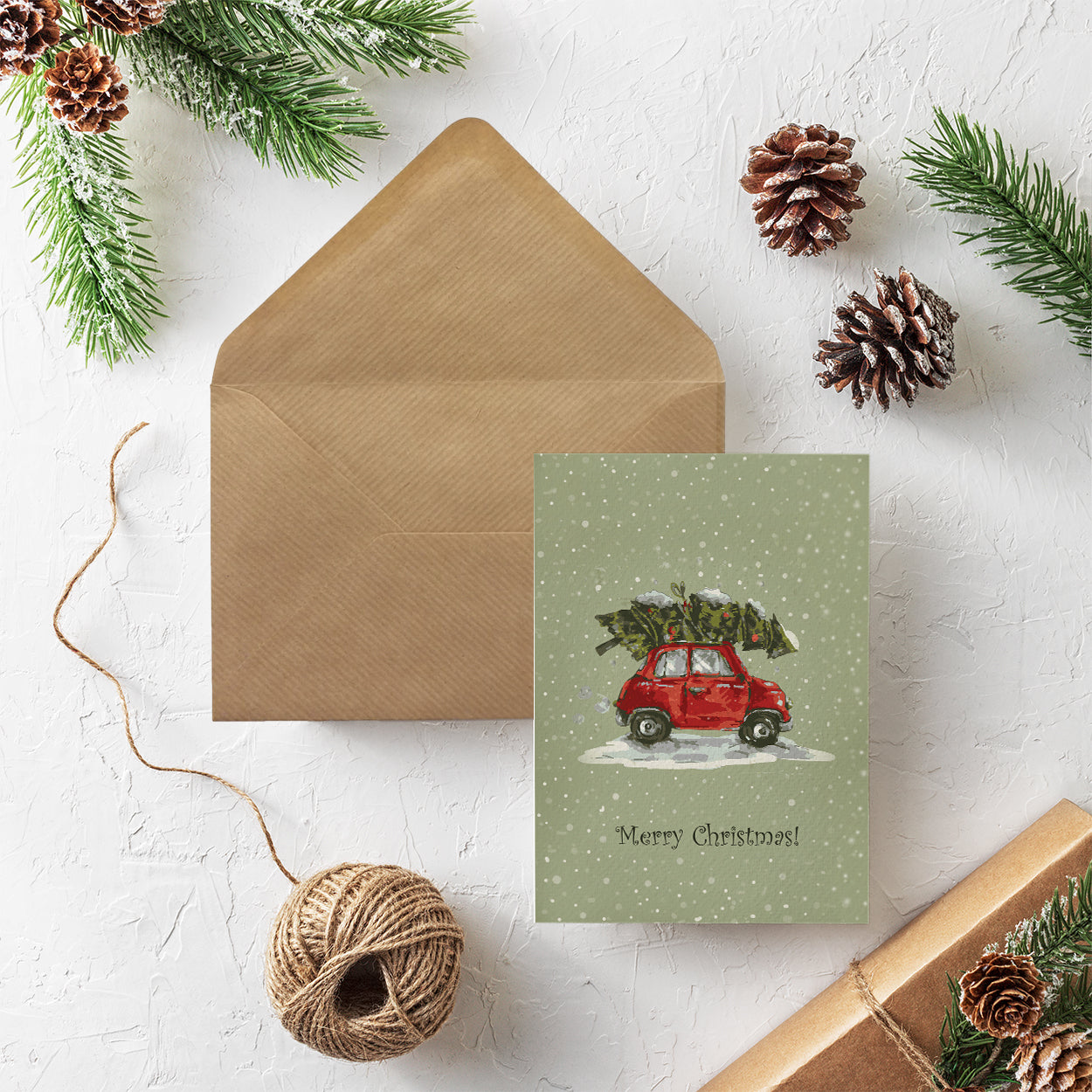 Vintage Car - Pack of 20 Personalised