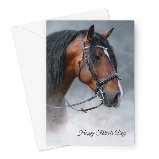 Classic Horse Father's Day Greeting Card