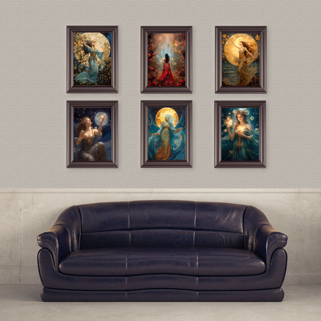 Set Of 6 Fantasy Art Prints