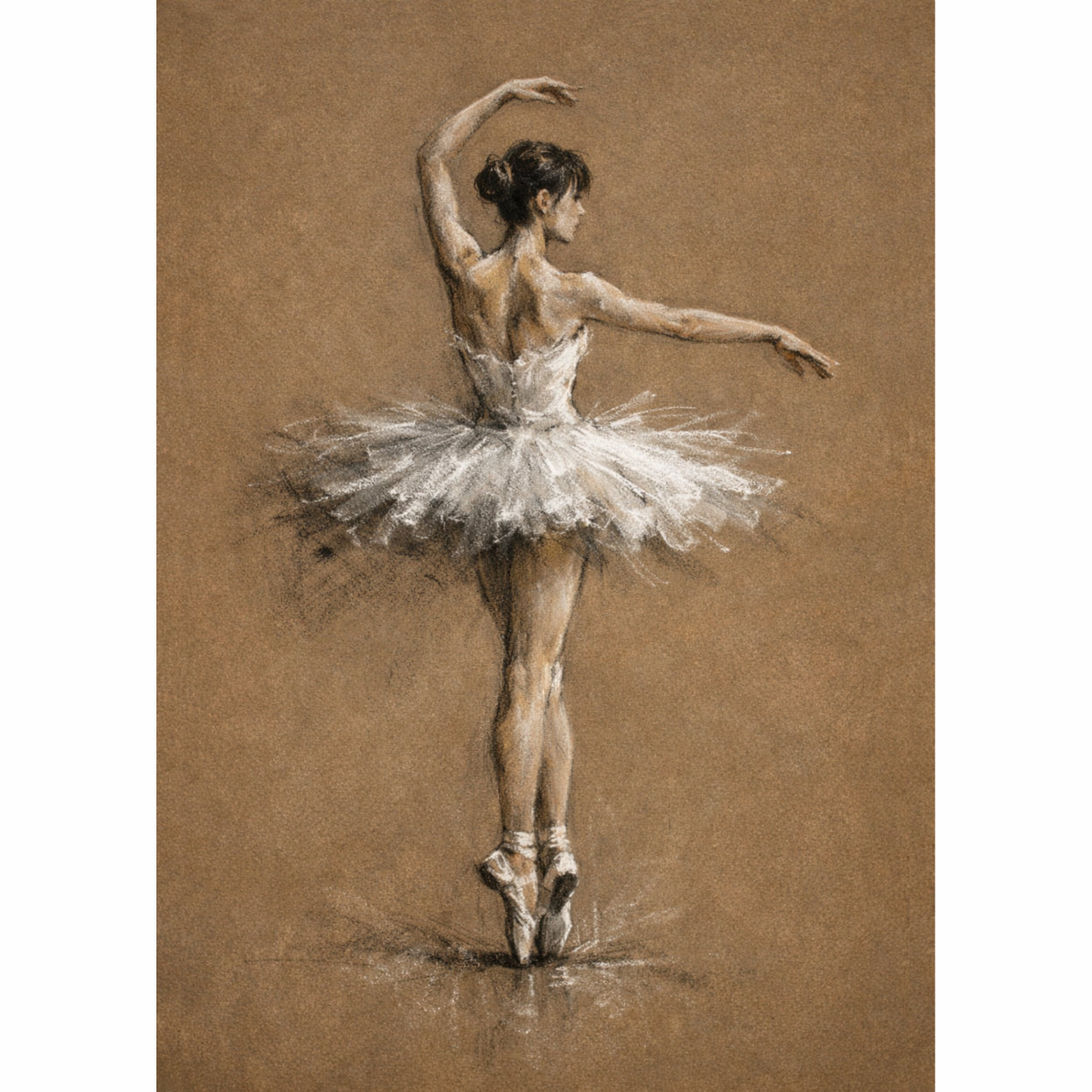 Ballet Dancer Set, Digital Art