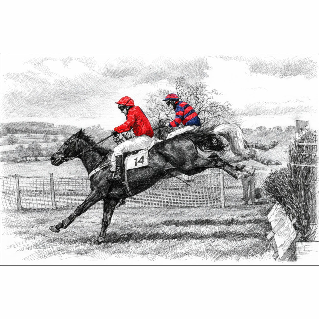 Racing Set, Digital Art