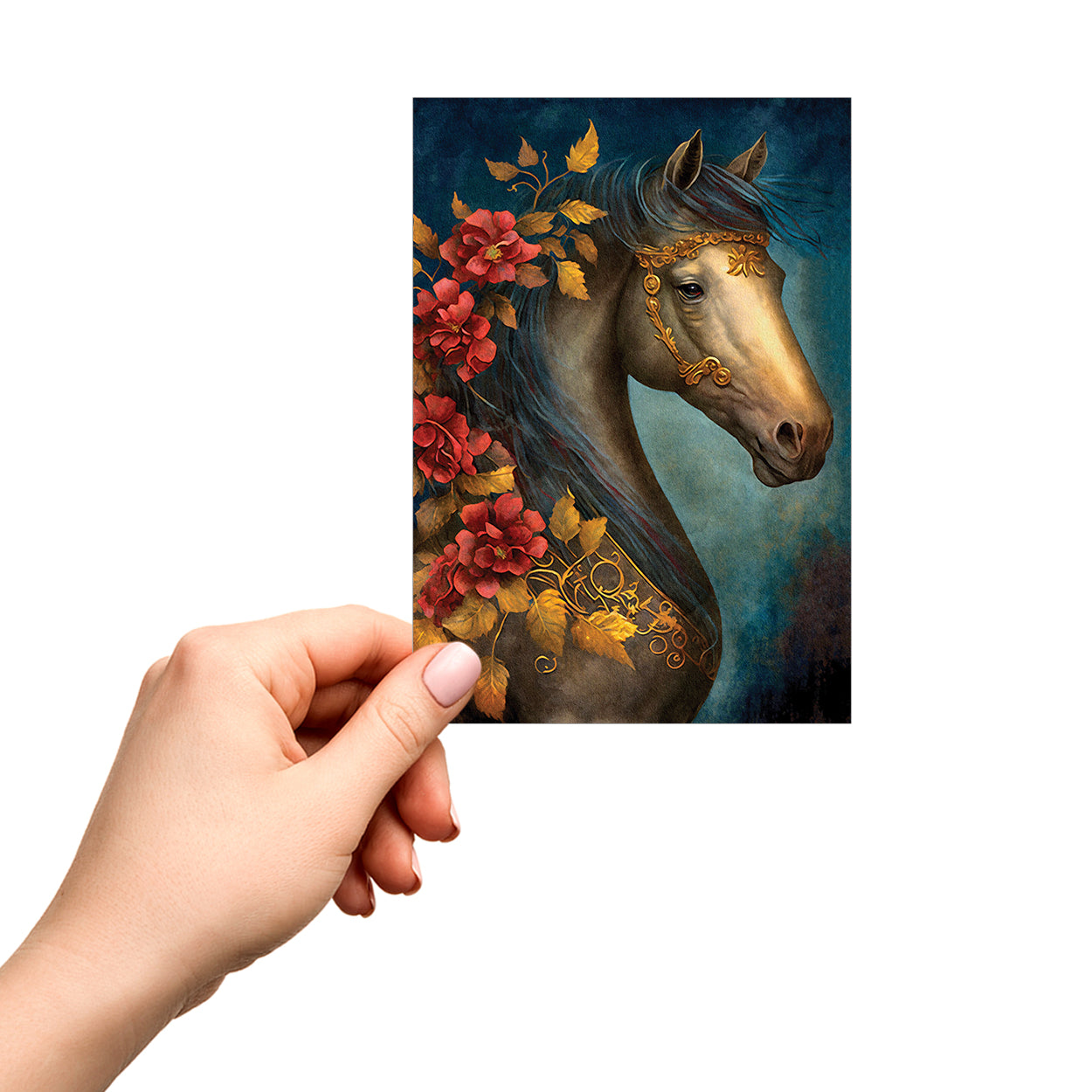 Nine Beautiful Horse Greeting Cards - Pack A18