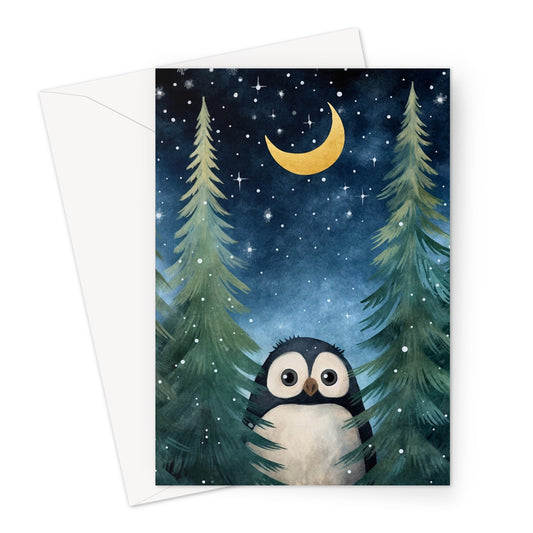 Little Penguin Greeting Card