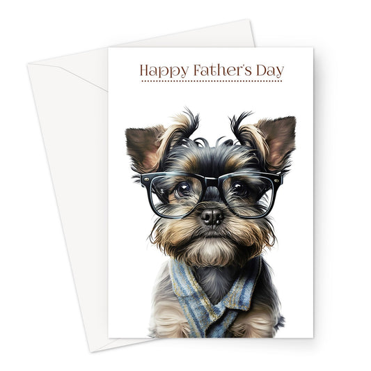 Funny Dog Father's Day Greeting Card