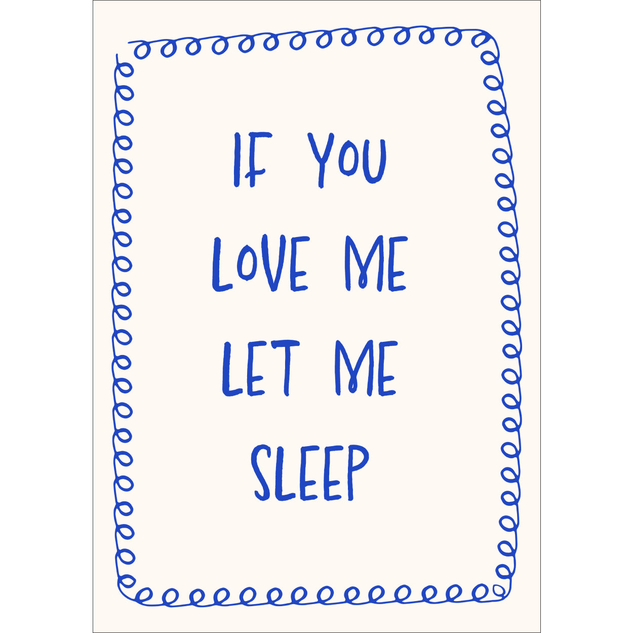 Let Me Sleep