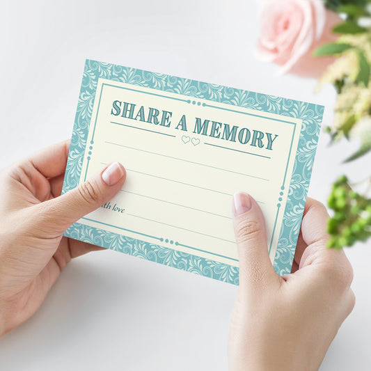 Classic Blue Share A Memory Cards - Pack of 15