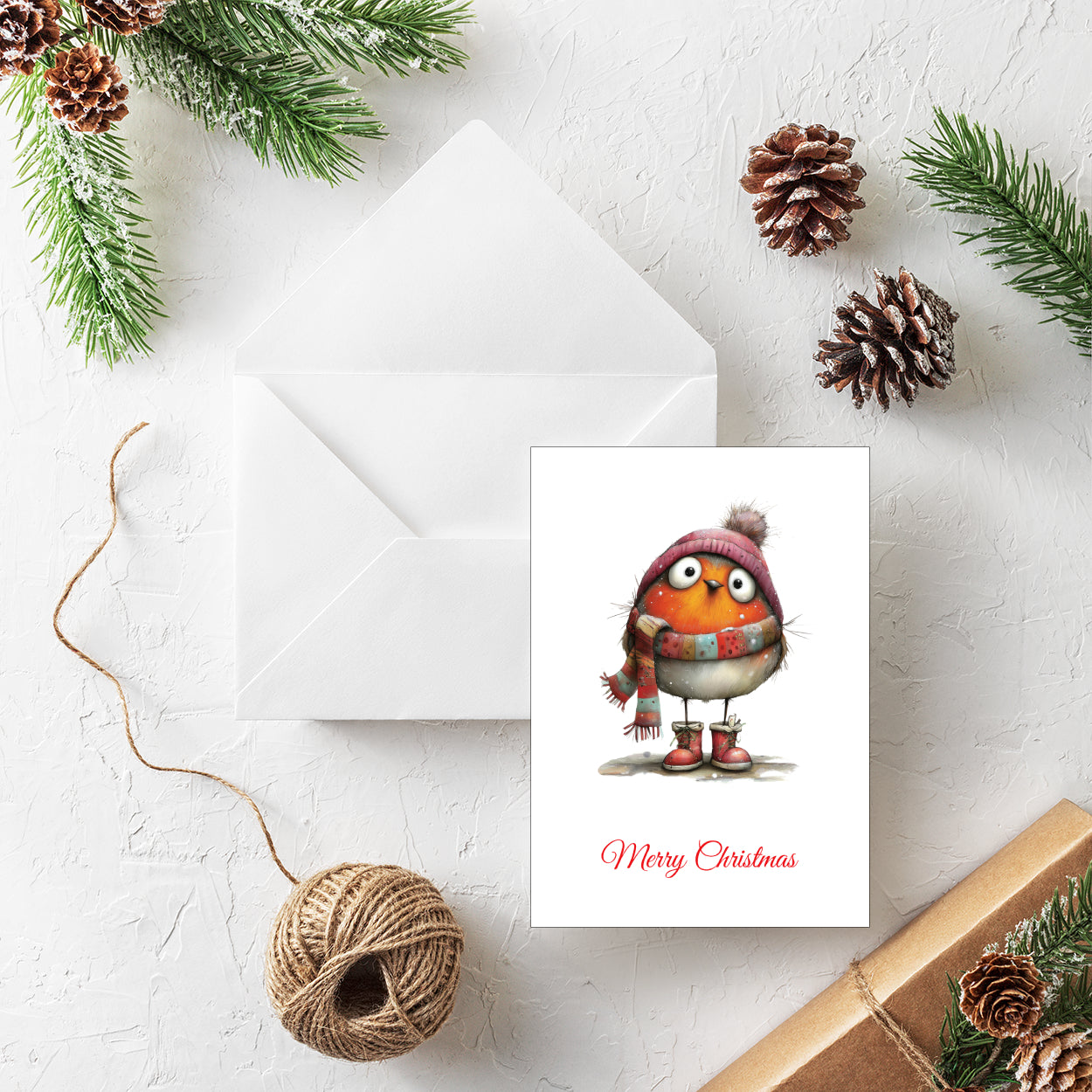 Little Robin - Pack of 20 Personalised