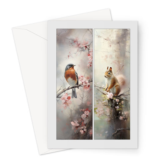 Blossom Friends Greeting Card