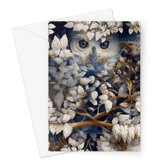 Forest Owl Greeting Card