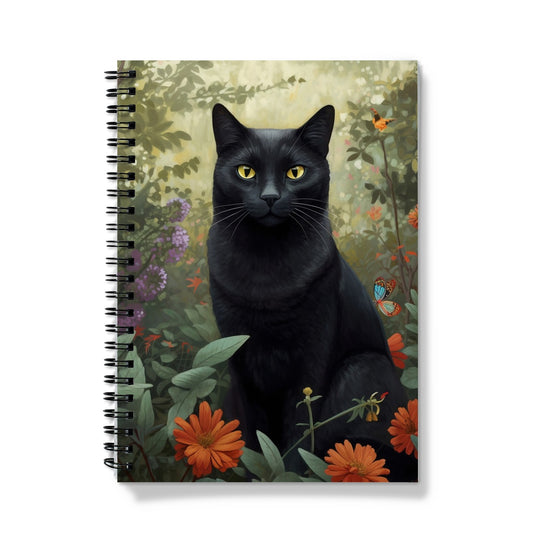 Flower Cat Notebook