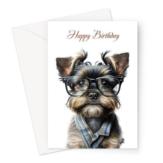 Fun Dog Birthday Greeting Card