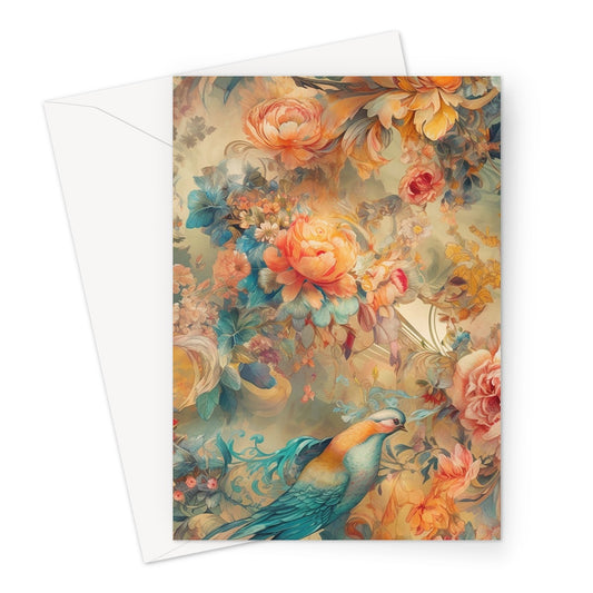Blue Dove Greeting Card