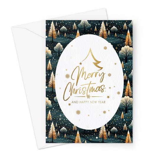 Merry Christmas Xmas Greeting Card