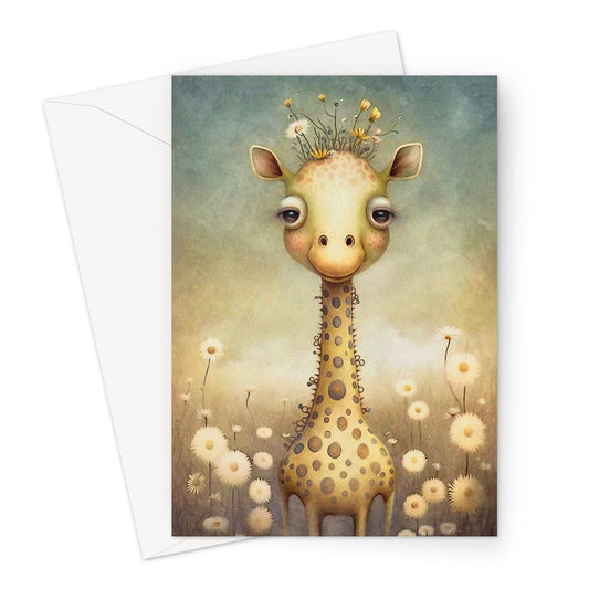 Little Giraffe Greeting Card