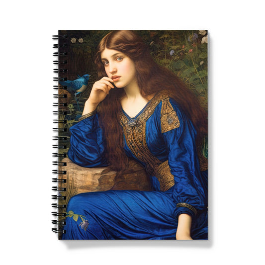 Blue Romantic Notebook