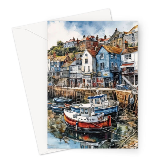 Tide Is Out Greeting Card