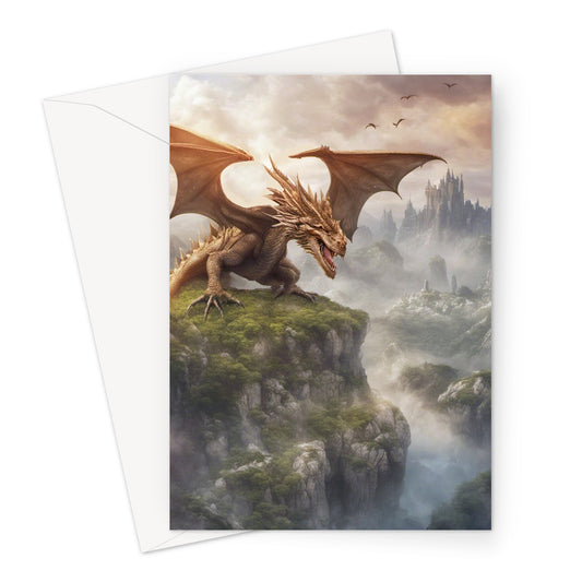 Sky Dragon Greeting Card
