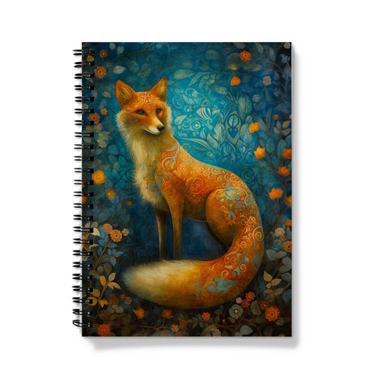 Mysterious Fox Notebook