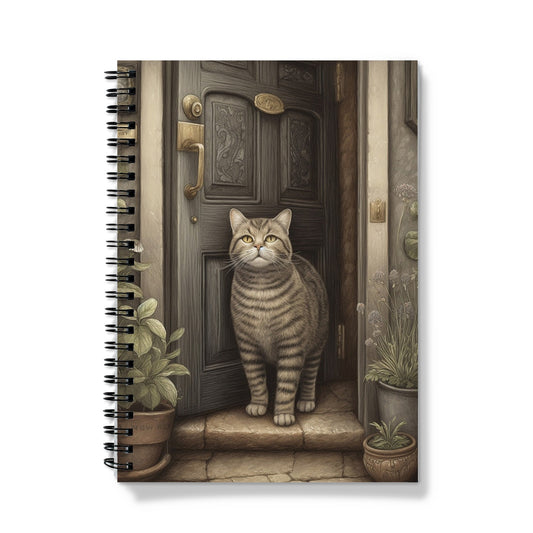 Welcome Cat Notebook