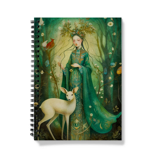 Green Lady Notebook