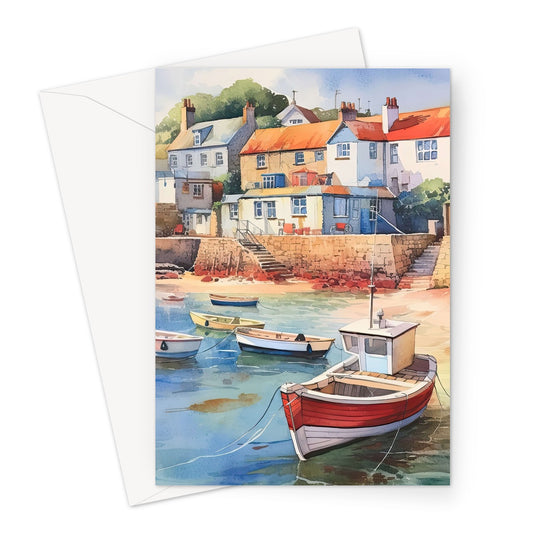 Pretty Harbour Greeting Card