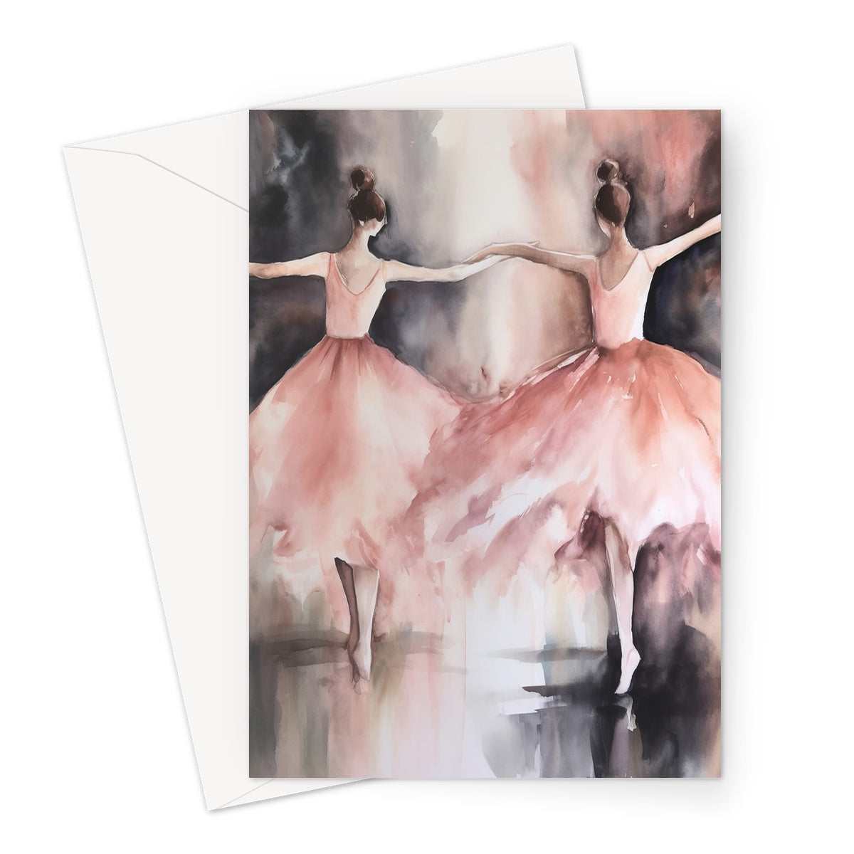 Ballet Pair Greeting Card