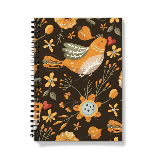 Brown Birdie Notebook