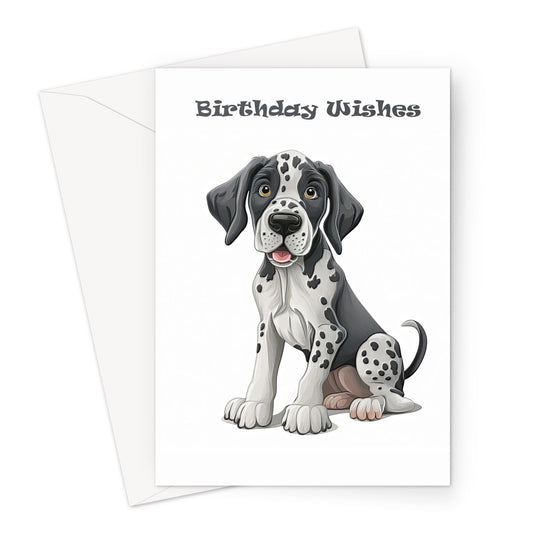 Dalmatian Birthday Greeting Card