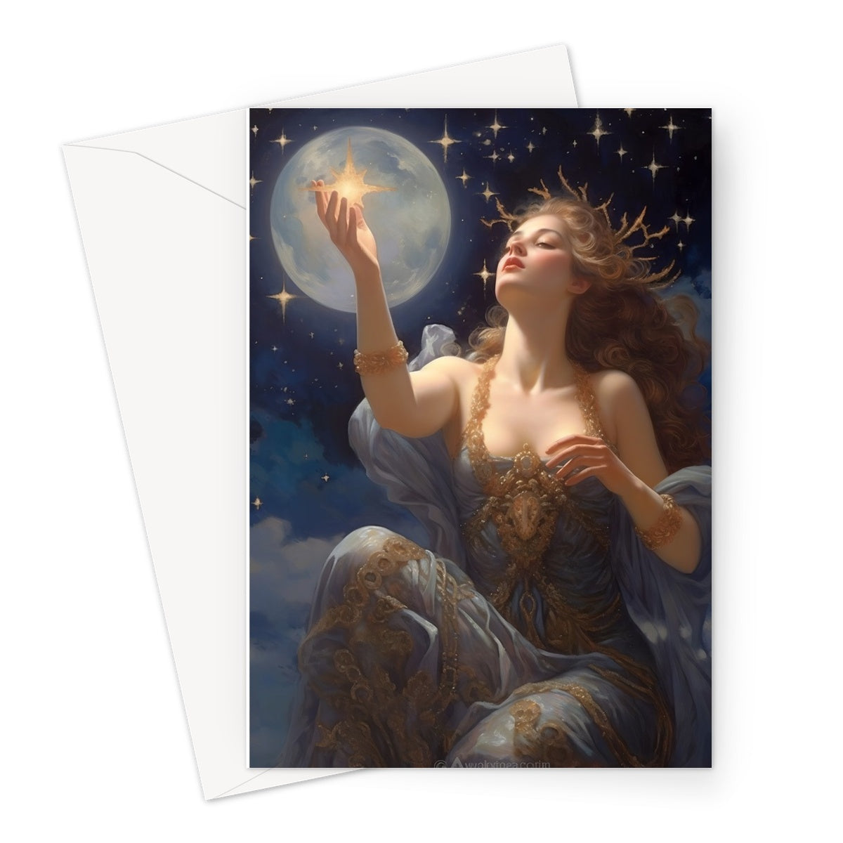 Star Catcher Greeting Card