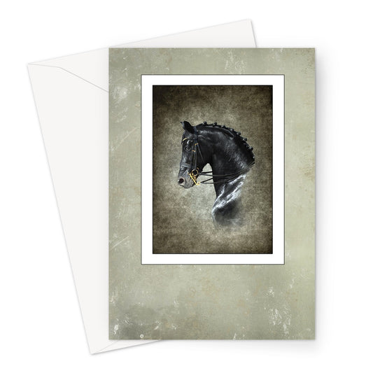 Marble Horse Greeting Card