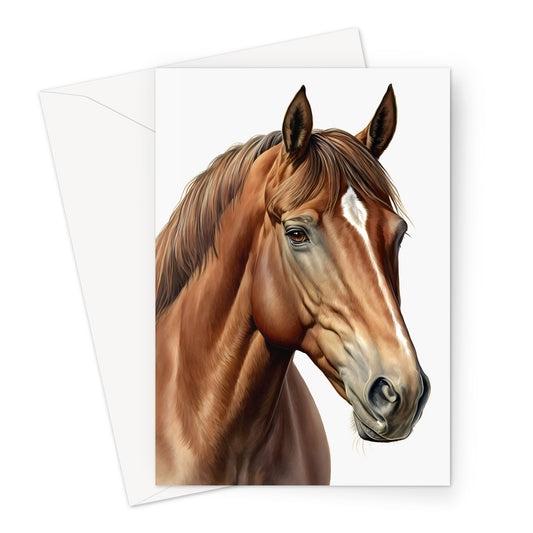 Fine Art Horse Greeting Card