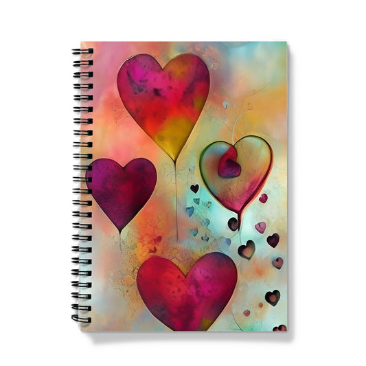 Four Hearts Notebook
