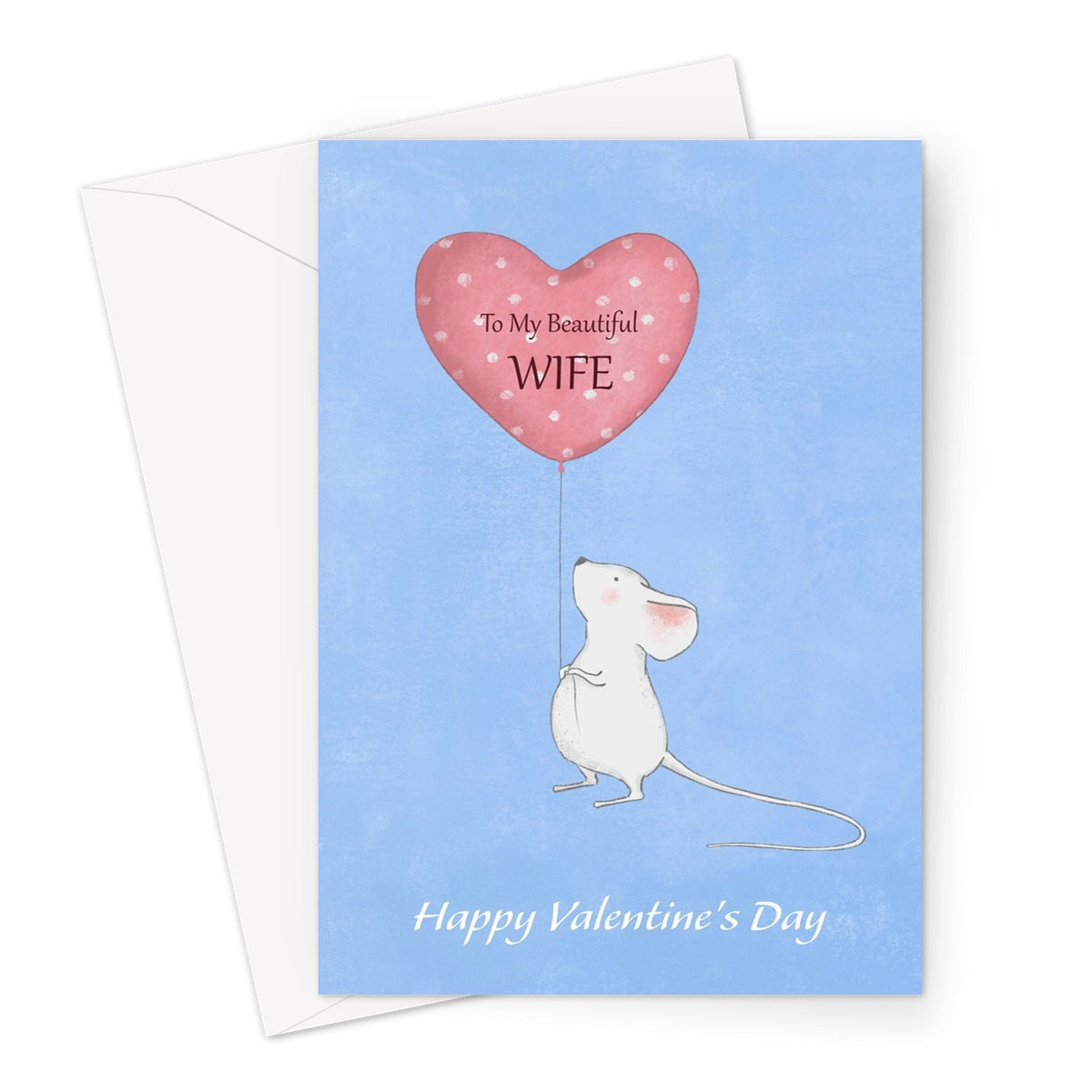 Fun Wife Valentine Greeting Card