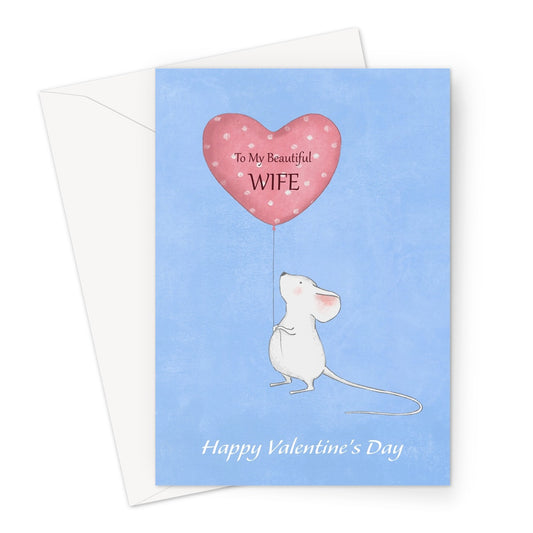 Fun Wife Valentine Greeting Card