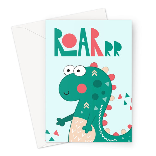 Roar Dino Greeting Card