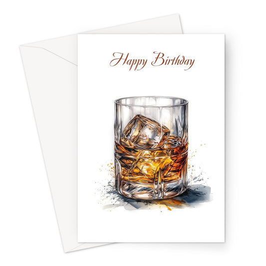 On The Rocks Birthday Greeting Card