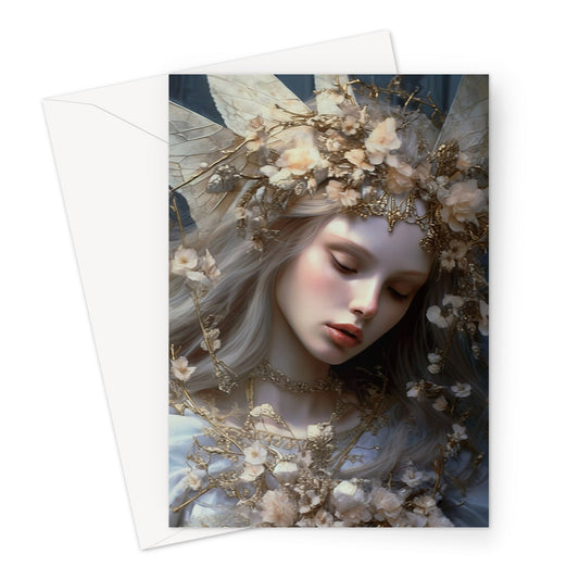 Sleeping Fairy Greeting Card