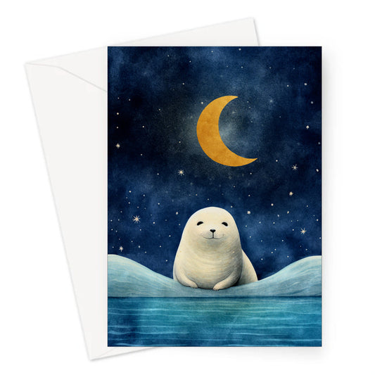 Seal Pup Christmas Card