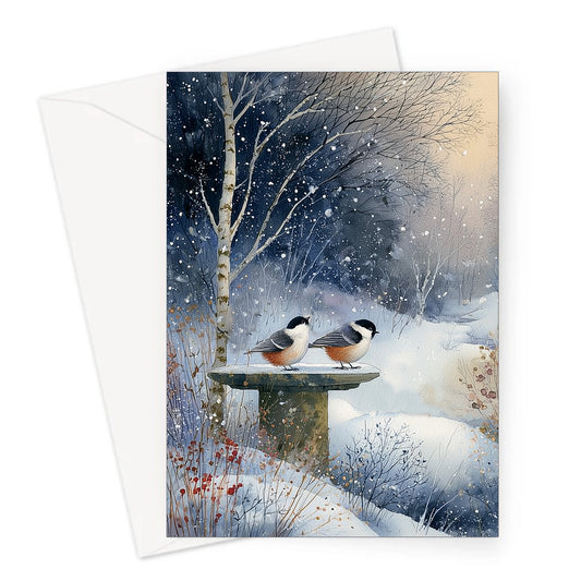 Two Friends Christmas Card