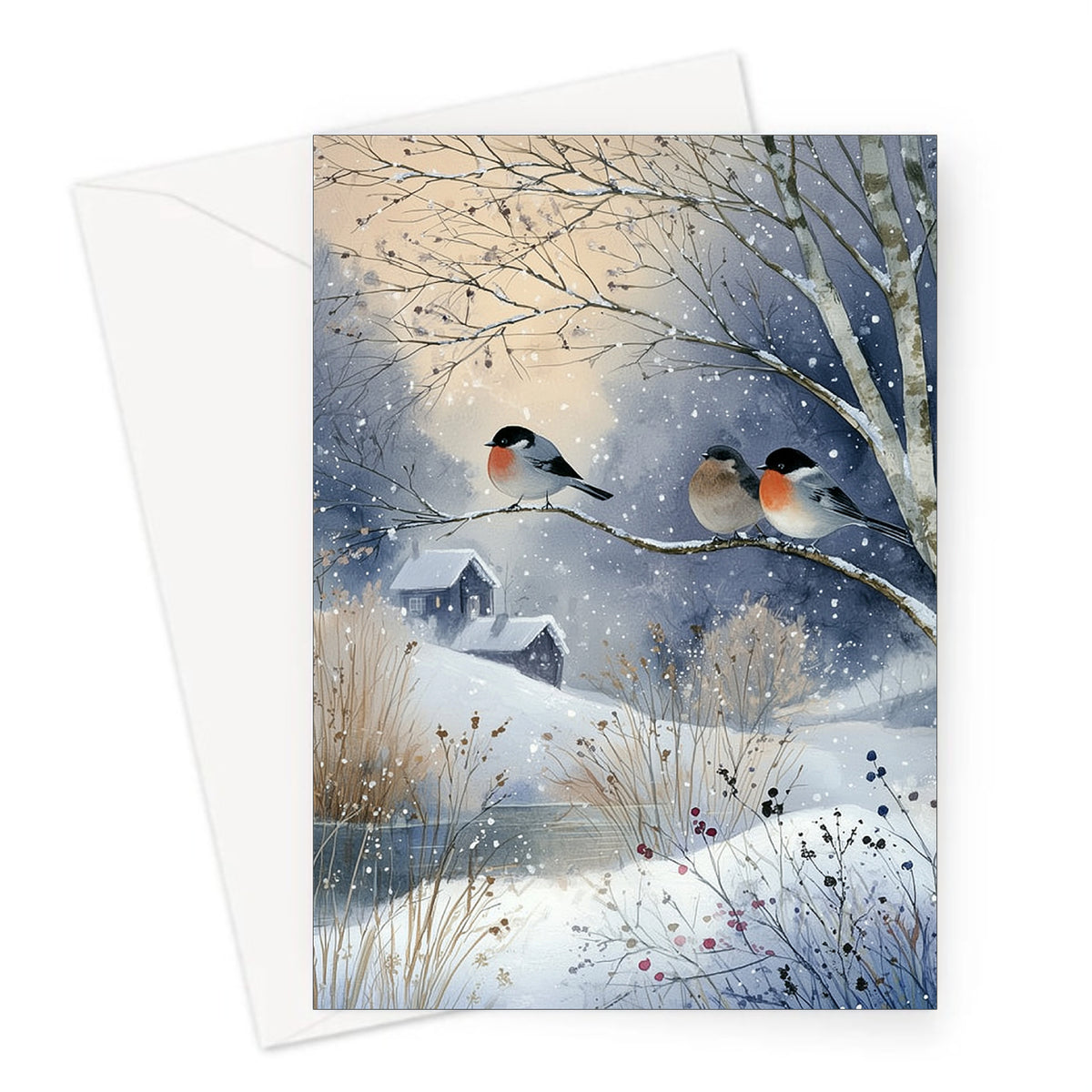 A Fun Birdy Christmas Card