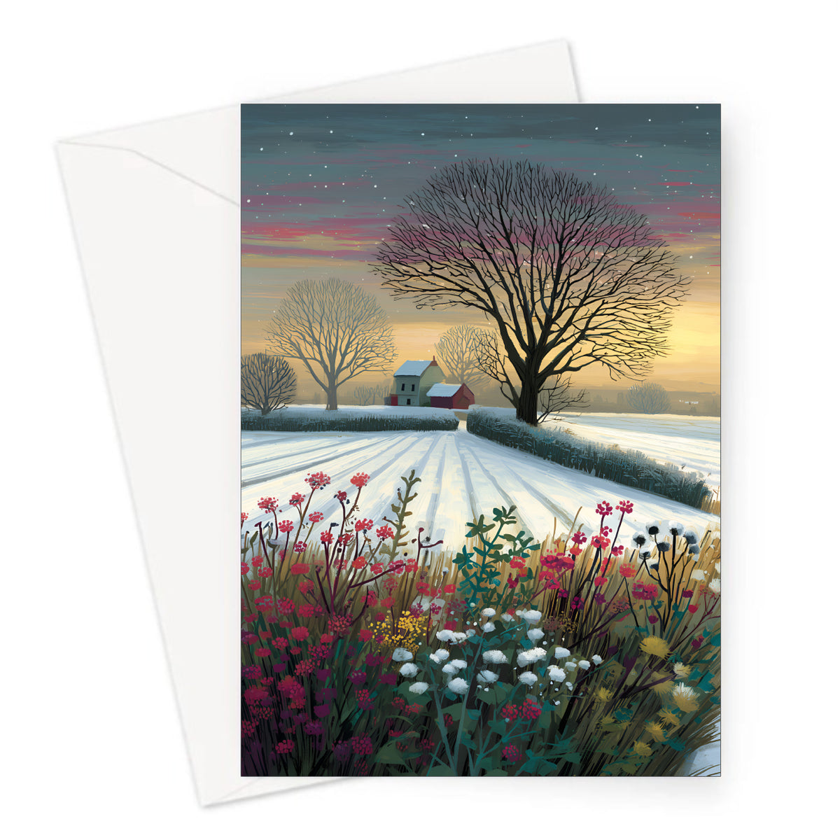 Countryside Christmas Card