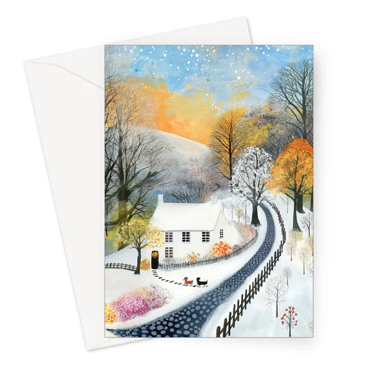 Let It Snow Christmas Card