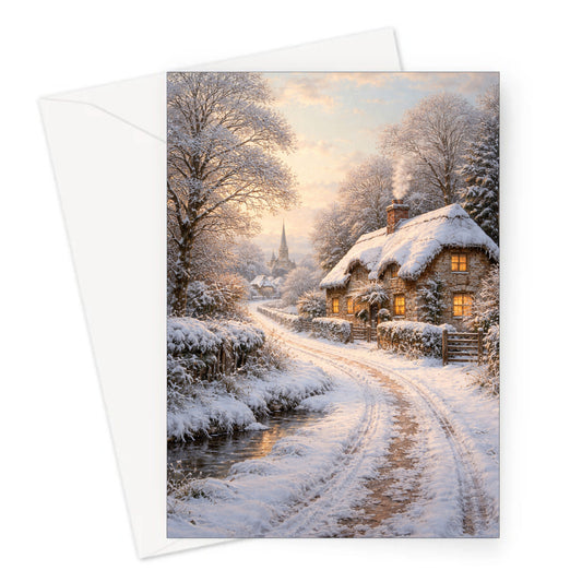 Home For Christmas Card