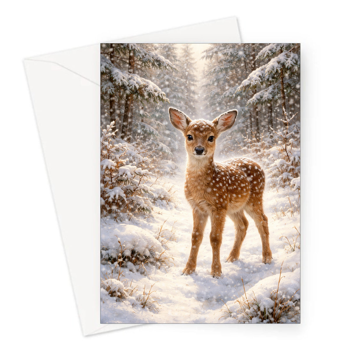 Dear Forest Christmas Card