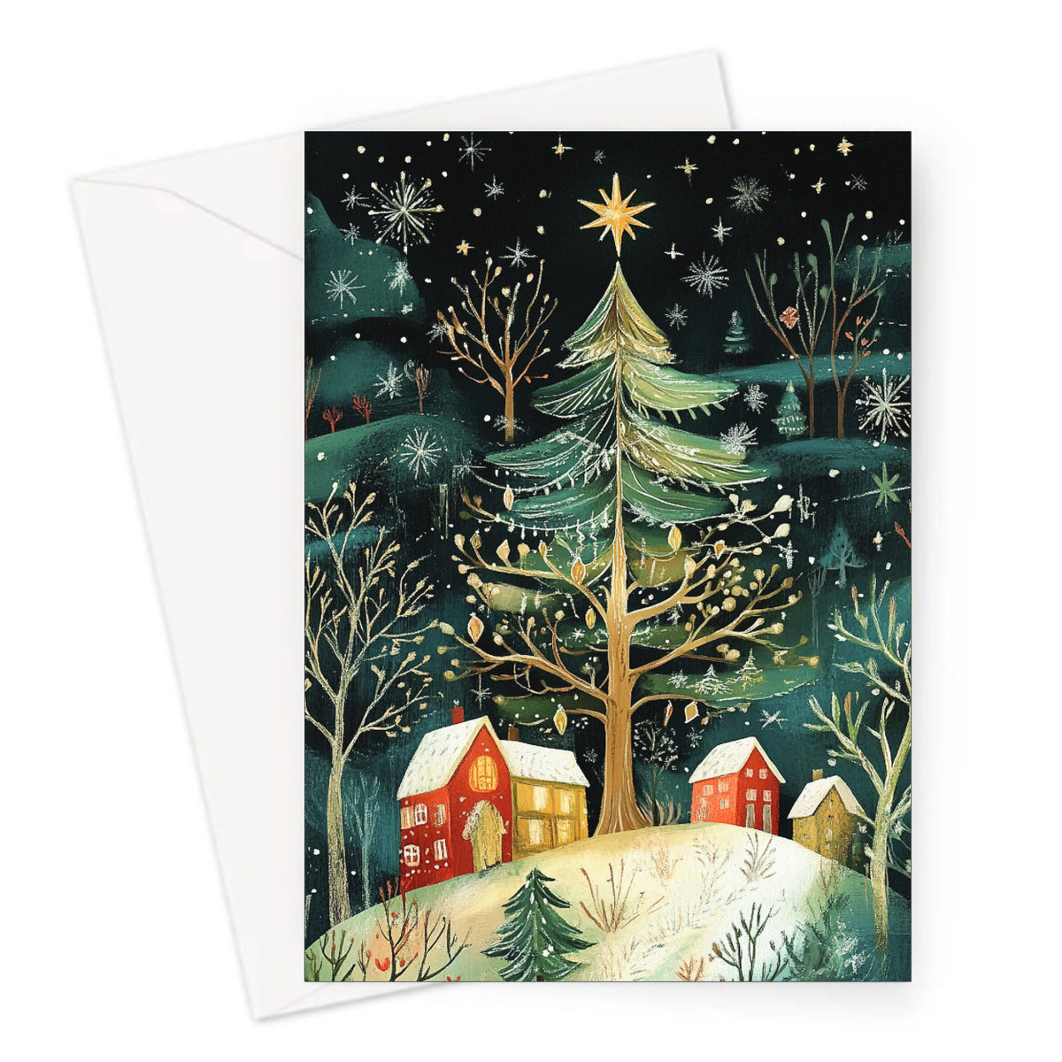 All Arty Christmas Card