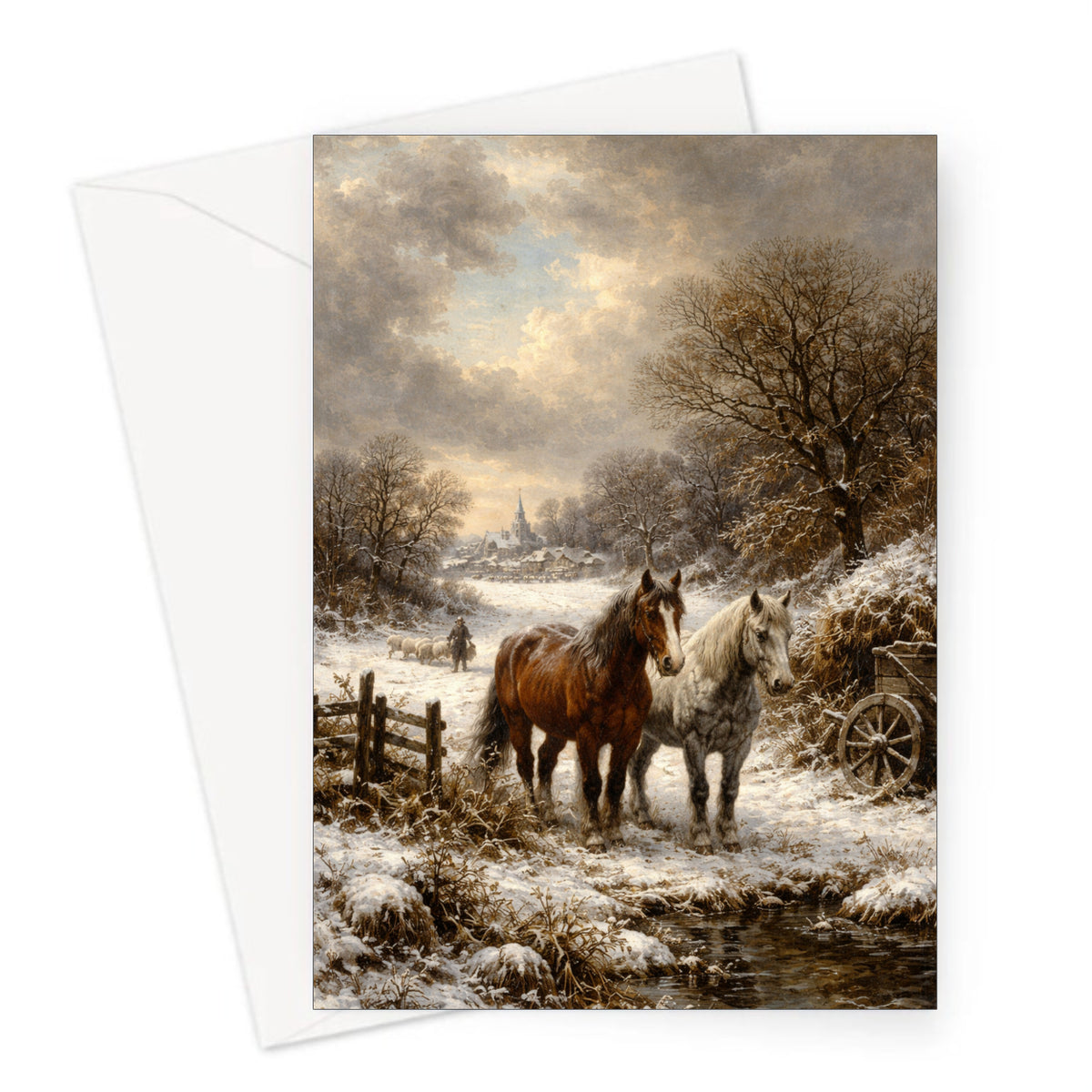 Home Time Christmas Card