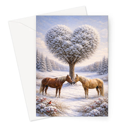 A Perfect Heart Christmas Card