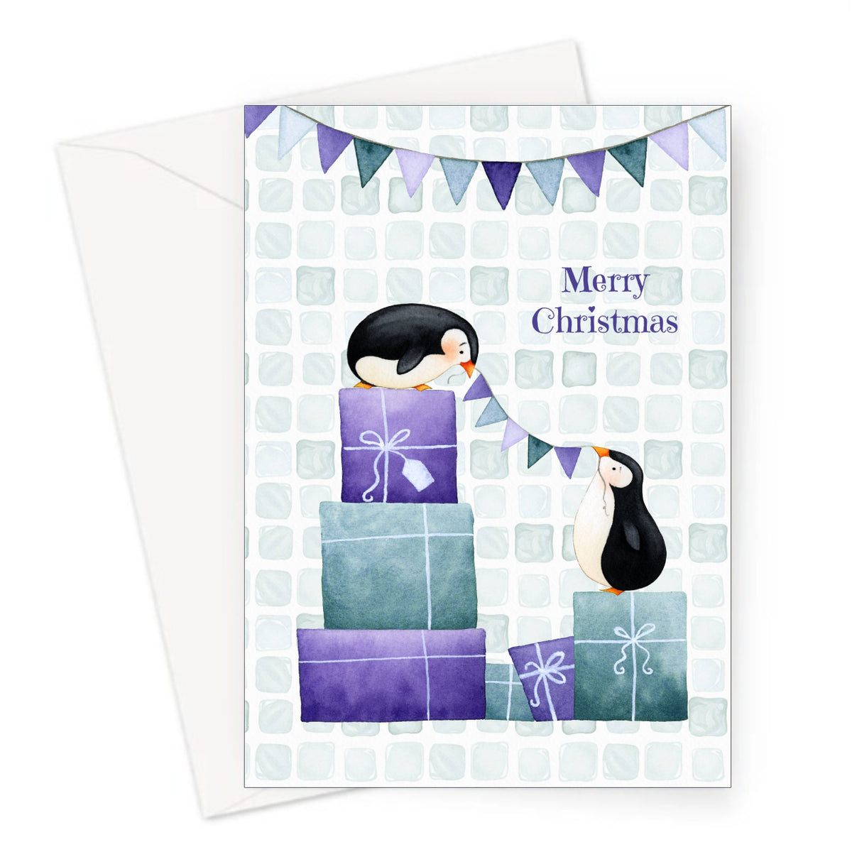 Penguin Pals Christmas Card