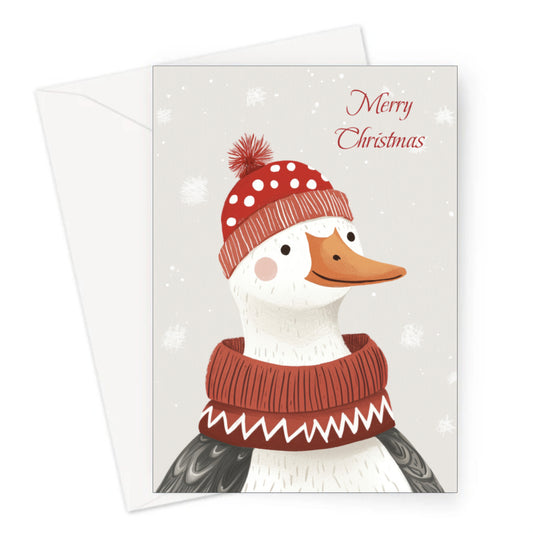 Christmas Quacker Card